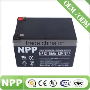 Small Led Light Lead Acid Battery 12v 15ah thumbnail-3