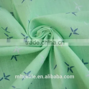 97%Cotton 3%Linen Printed Shirt Fabric thumbnail-1