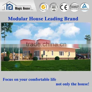 2016 Beauitufl Prefabricated Luxury Villa/ Foam Cement Panel Green House thumbnail-1