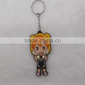 3D Custom Shaped Soft PVC Keychain / Key Rings thumbnail-1