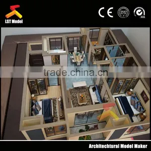 Villa Model Architectural Visualization Architectural Scale Models thumbnail-1