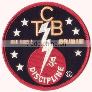 China Manufacturer Wholesale Garment Use Low Price Embroidery Patch thumbnail-1