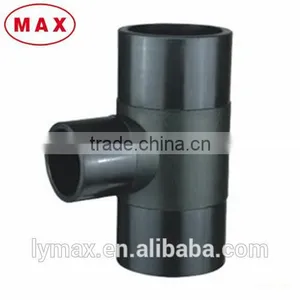 Butt Fusion PE Pipe Fittings HDPE Pipe Reducing Tee thumbnail-1