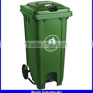 Eco-friendly 240 Liter Plastic Waste Bin thumbnail-3