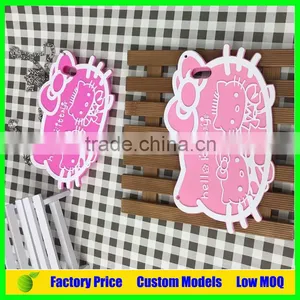 New Hello Kitty Cheap 3d Silicone Mobile Cell Phone Case Cover for Iphone Cell Phone Back Cover Case thumbnail-5