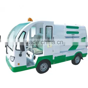 Easy Unloading Small Electric Garbage Collecting Truck for Europe Market thumbnail-2