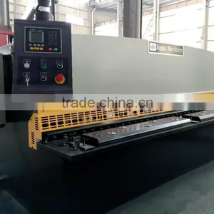 2015 New Design S Hydraulic Aluminum Plate Shearing Machine , NC Shears Used for Cutting Iron Sheet thumbnail-2