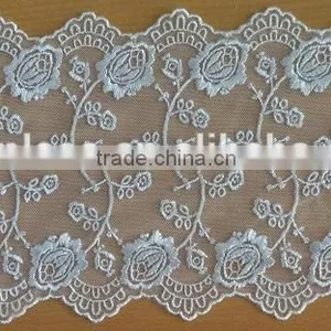 2015 Fashion Corded Bridal Mesh Lace Design thumbnail-2