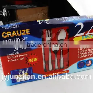 Cheap Cutlery 24pcs Made by Junzhan Factory and Sell Directly thumbnail-1
