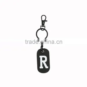 2016 New Gift Word Genuine Leather Key Chain Metal Car Key Chain thumbnail-4