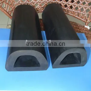 Extruded D-Shaped Rubber Dock Bumpers(EPDM) thumbnail-1