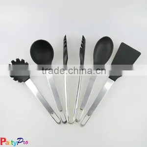 Partypro 2016 High Quality 5PC Set Silicone Kitchen Utensils With Stainless Steel Handle thumbnail-6