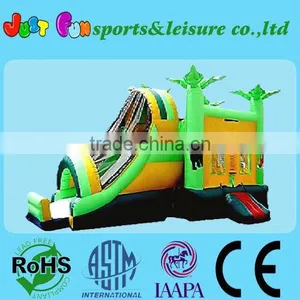 Jungle Inflatable Slide Combo thumbnail-1