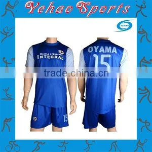 Customized Any Logo Name Numbers Breathable Sublimation Soccer Uniform thumbnail-2