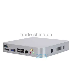 2015 New Mini pc Board Mini Server Micro Linux Server Support Wireless Keyboard, Mouse/ Touch Screen 2G RAM 128G SSD L19x E350 thumbnail-4