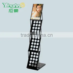 4 Tier Black Color Folding Office Library Bookshelf thumbnail-2