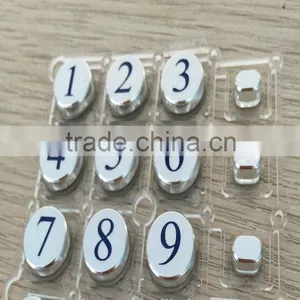 Injection Molding Parts Plastic Telephone Button thumbnail-1