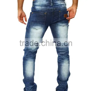 High Quality Wholesale Price Fashion Denim Jeans Straight Fit Jeans Men Jeans thumbnail-3
