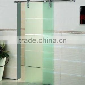 Tempered Glass Stainless Steel Interior Glass Doors Sliding Glass Door For Living Room thumbnail-1