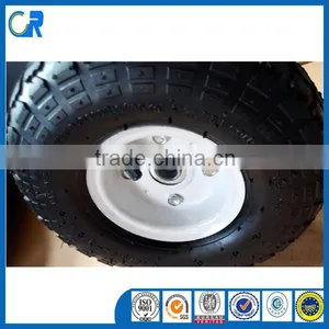 China Pneumatic Tires 10 Inch Rubber Wheel for Wheelbarrow Quality Choice thumbnail-1