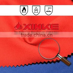 Xinke EN 11612 Cvc Cotton/polyester 65/35 Fireproof Material Fabric thumbnail-2