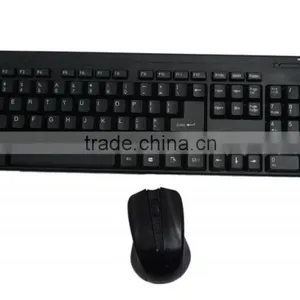 Black Color Office Chair Computer Keyboard and Mouse Combo thumbnail-1