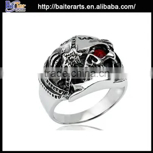 Fashion Cheap Titanium 316L Cheap Wholesale Men Stainless Steel Ring thumbnail-6