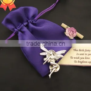 Satin Drawstring Jewelry Bag thumbnail-2