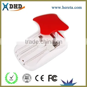 Universal Best-deal Power Bank With 4 Different Cables thumbnail-3