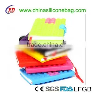 Silicone Notebook Ruled Silicone Soft Cover Students Notebook Cover for Promotion thumbnail-1