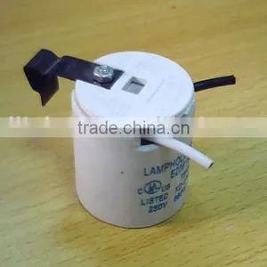 E27 Ceramic Lamp Holder (UL Standard) thumbnail-1