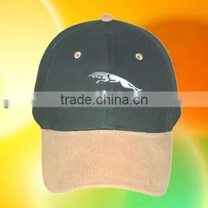 Leather Visor Golf Cap Wholesale thumbnail-1