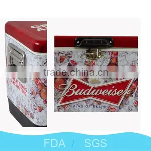 Budweiser Style Beer Camping Custom Individual Wine Bottle Ice Cooler thumbnail-3