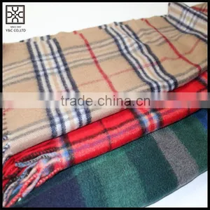 2015 New Design Mixed Color Wool Scarf With Fringe thumbnail-6