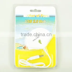 Shell-designed 4-port Usb 2.0 Hub Funny Usb Hub thumbnail-4