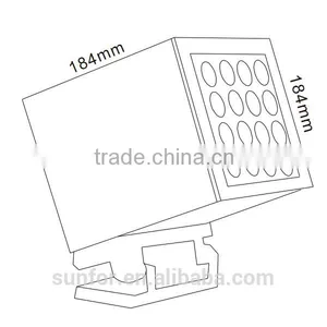 Hot Sale High Lumen 48W Led Flood Light, Flood Light Led With CE ROHS Approved thumbnail-1
