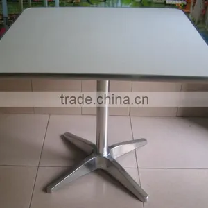 Good Quality Square Stainless Steel Coffee Table Aluminum Table Base YT31A thumbnail-6