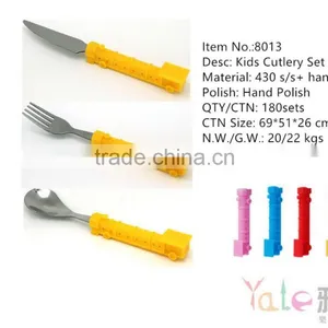 Hand Polishing Kids Cartoon Flatware Sets thumbnail-1