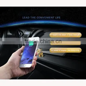2016 Quick Charge QI Standard Strong Magnet Auto Adsorption Wireless Charger Metal In-Car Holder Quality Choice thumbnail-2