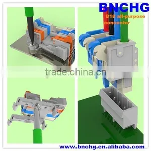 NEW Pcb Block Terminals With Button for Fixing Rail Board 600V 17A thumbnail-6