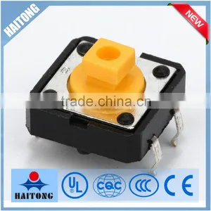 Mini 12x12x7.3 250V Tact Switch 4 Pin Tact Switch With High Quality thumbnail-1