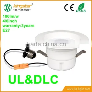 Commercial IndoorUSA Standard Dimmable Clip Install 100lm/w 4inch6inch,E26,3years Warranty UL,DLC Modern Lamp Led Downlight Supplier's Choice thumbnail-1