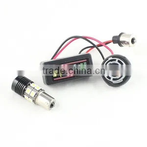 1156 LED Decoder No More OBC Warning Fix Hyper Flash, BA15S LED Warning Canceller , NO FREE ERROR Decoder thumbnail-4