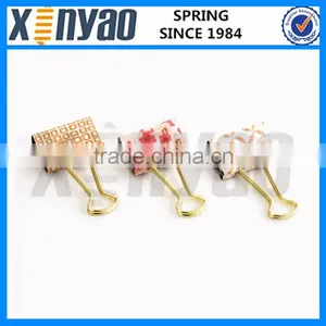 Logo Print Colorful Metal Binder Clips thumbnail-5