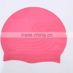 2016 Custom Swim Caps no Minimum Printing 100% Silicone Swimming Cap thumbnail-2