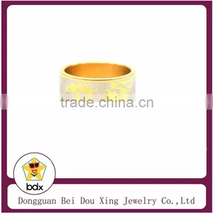 18k Gold Ring With Silver Platedd Ragon Fashion Rings Design for Man thumbnail-2