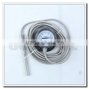 High Quality 2 1/2inch 63mm Dial Stainless Steel Capillary Water Heater Thermometer thumbnail-2
