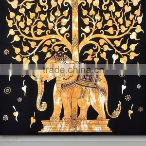 Wall Decor Indian Tapestry Mandala Home Decor Hippie Tapestry Bohemian Mandala Tapestries Wholesaler Small Tapestry Indian thumbnail-3