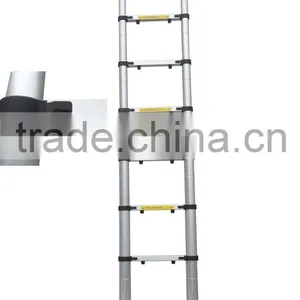 3.8m EXTENDABLE TELESCOPIC LADDER With Finger Safety Feature thumbnail-1