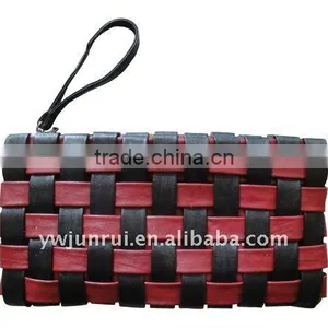 2012 Hot Sale Fashion Lady Woven PU Evening Bag thumbnail-1